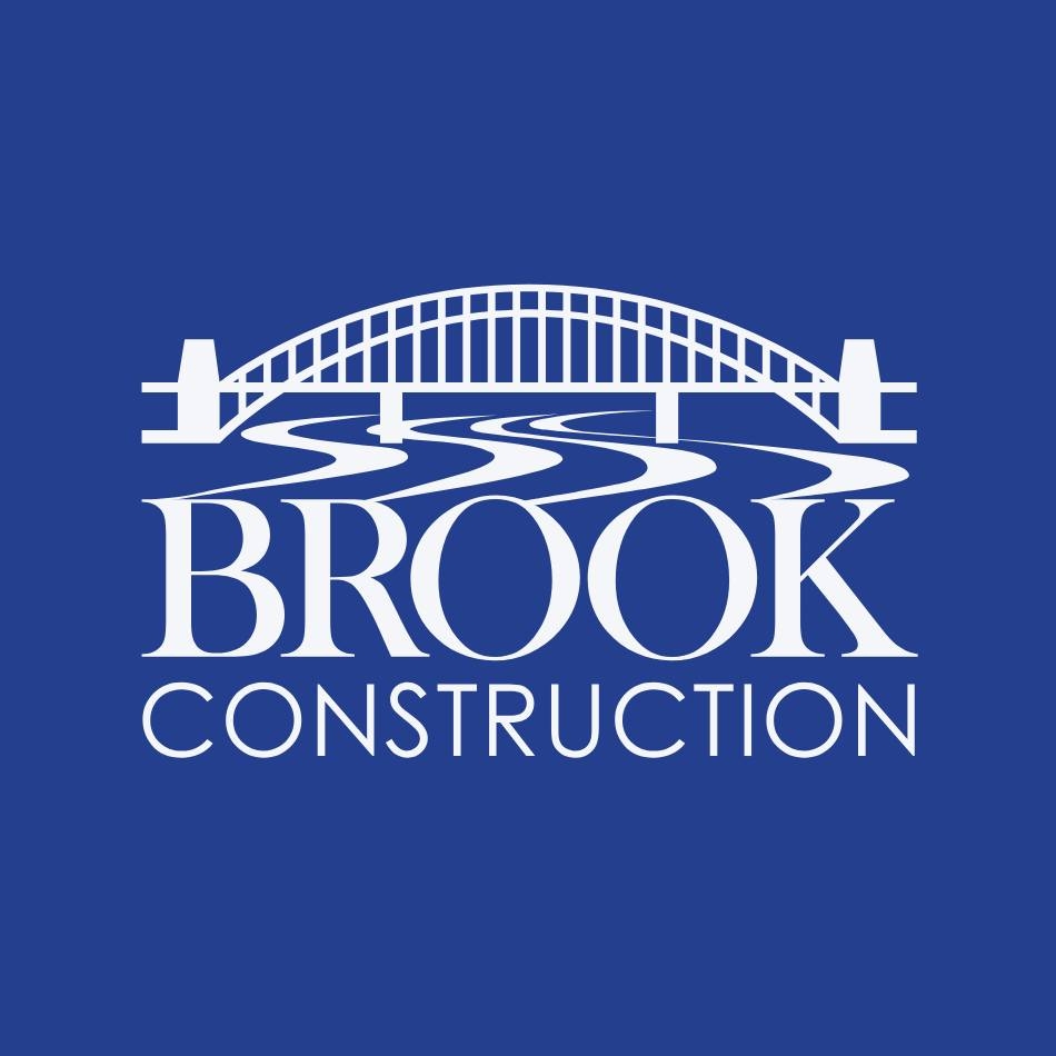 Brooks construction logo
